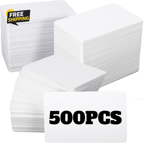 Confezione 500 carte cr80 - 500, id